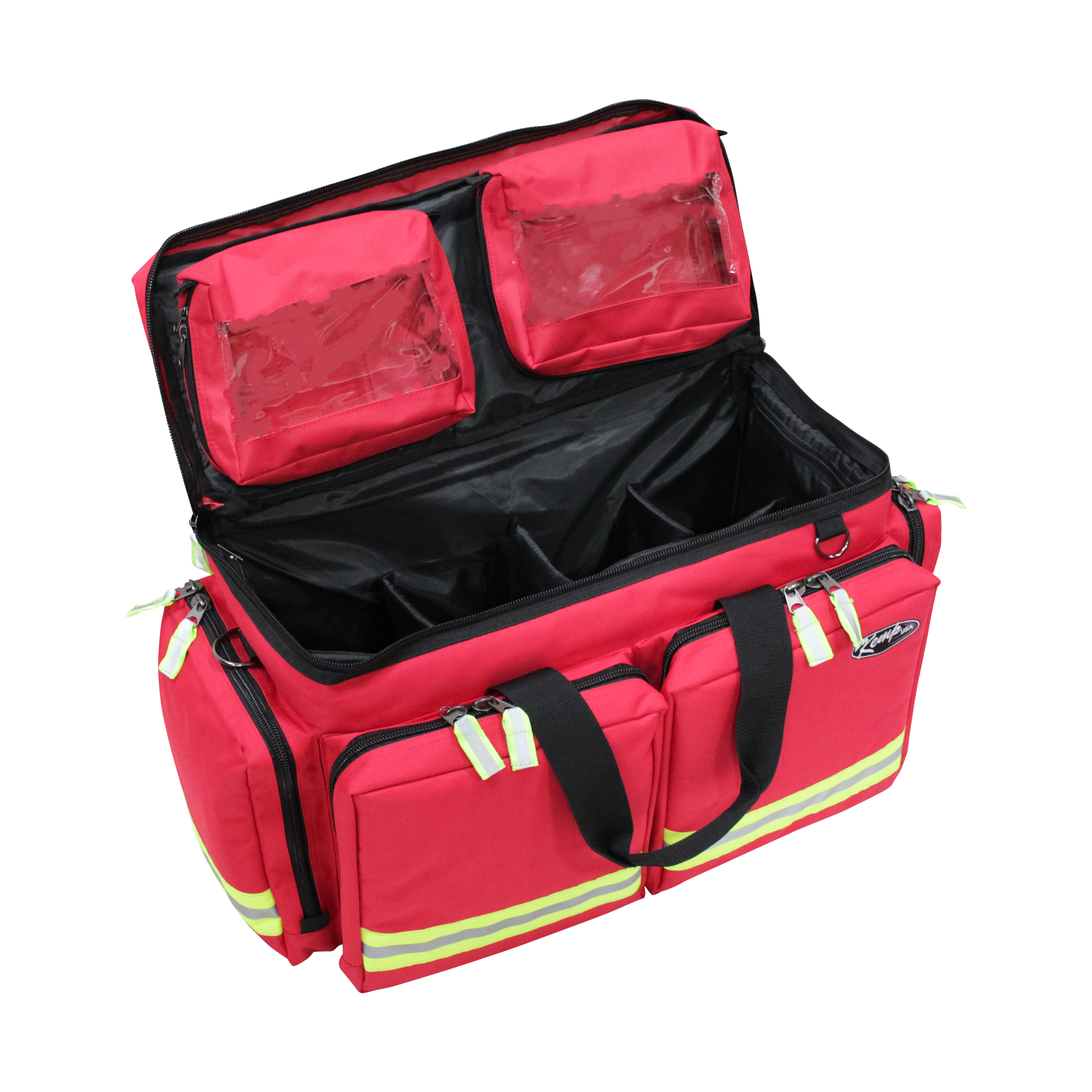 Kemp USA Ultra EMS Emergency Medical Services Bag | 10-110 Red
